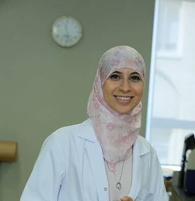 Portrait of Mai Tolba, Biomedical Sciences laureate